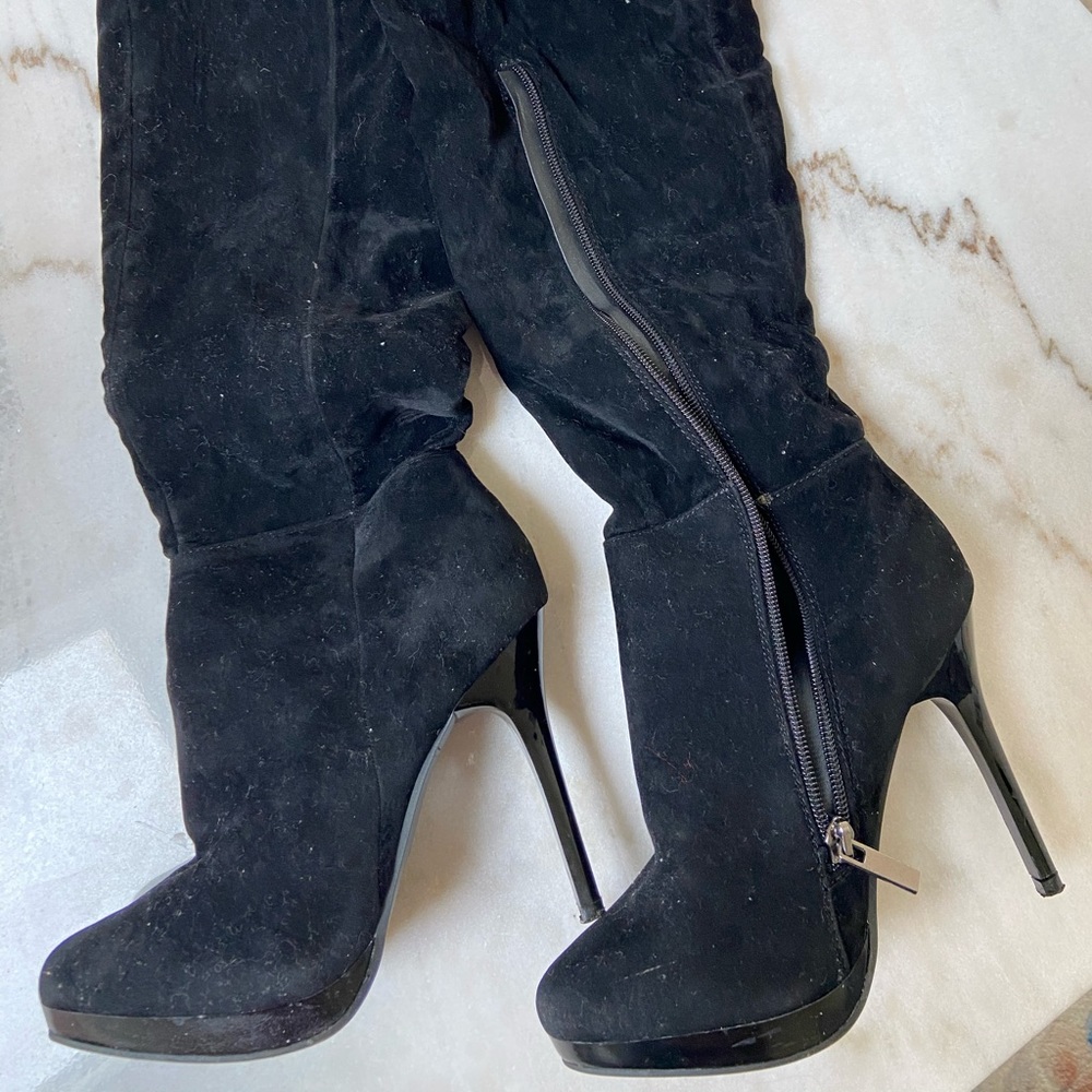 Boots high heels